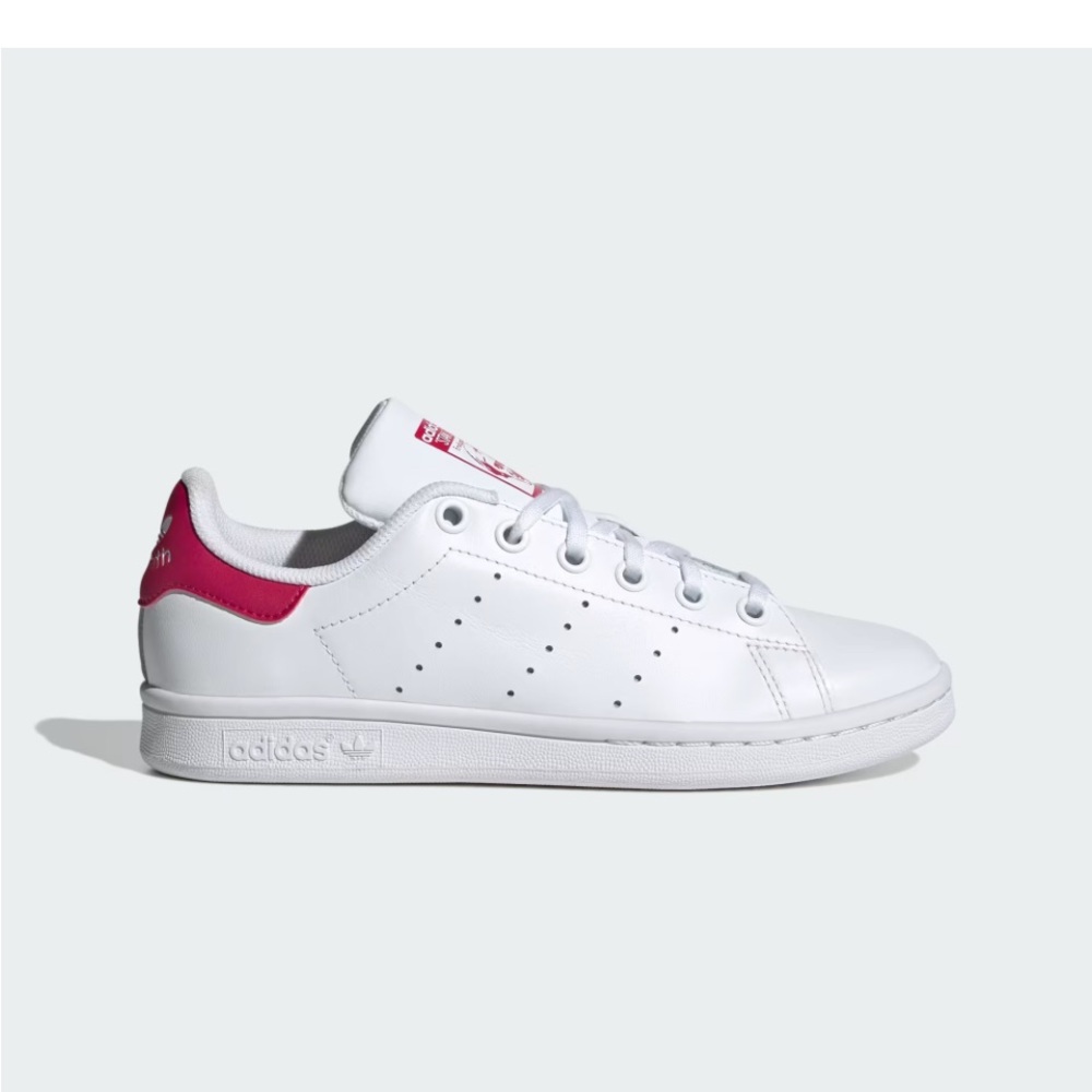 Adidas Stan smith White and Pink Sneakers